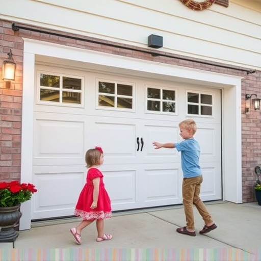 garage door safety tips for families with children