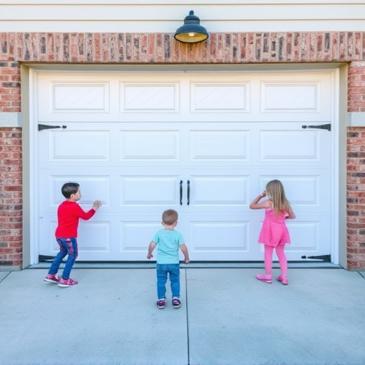 garage door safety tips for families with children