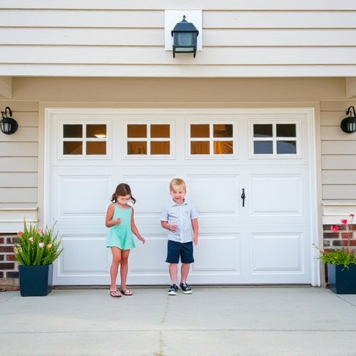 garage door safety tips for families with children
