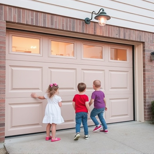 garage door safety tips for families with children