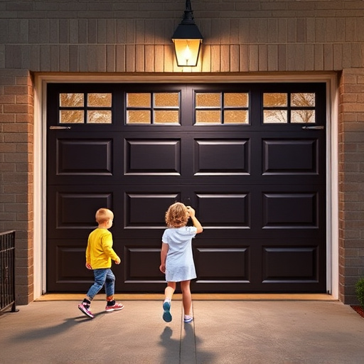 garage door safety tips for families with children