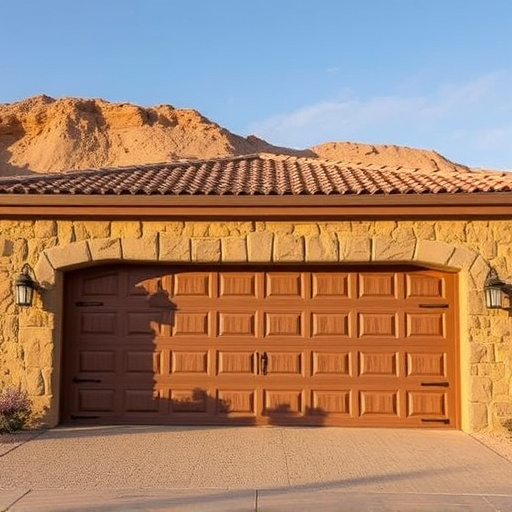 how dust and heat affect garage doors in the desert climate