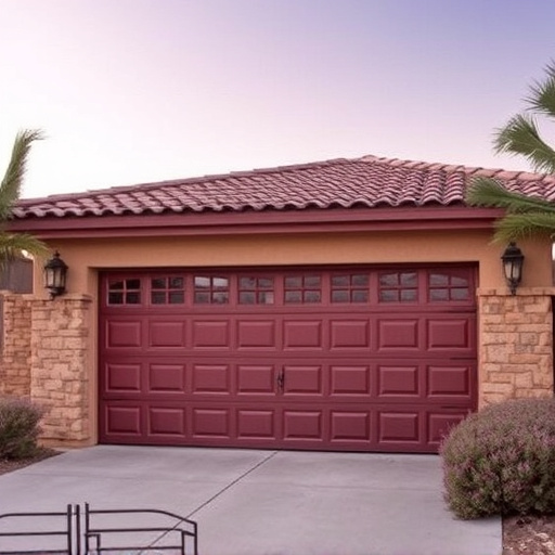 how dust and heat affect garage doors in the desert climate