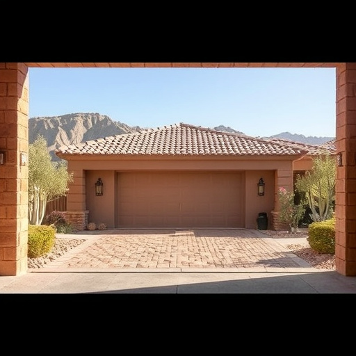 how dust and heat affect garage doors in the desert climate