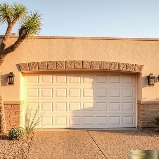 how dust and heat affect garage doors in the desert climate