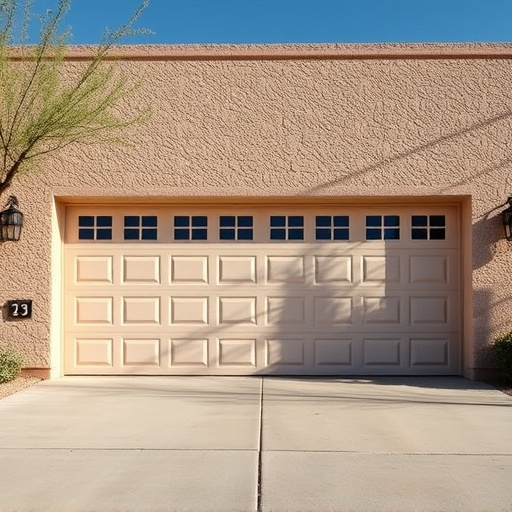 how dust and heat affect garage doors in the desert climate