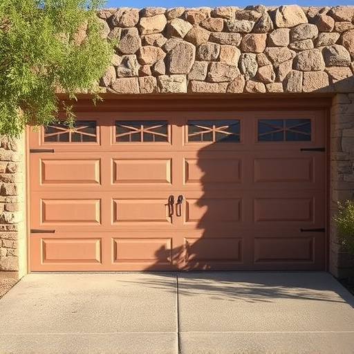 how dust and heat affect garage doors in the desert climate