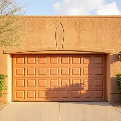 how dust and heat affect garage doors in the desert climate