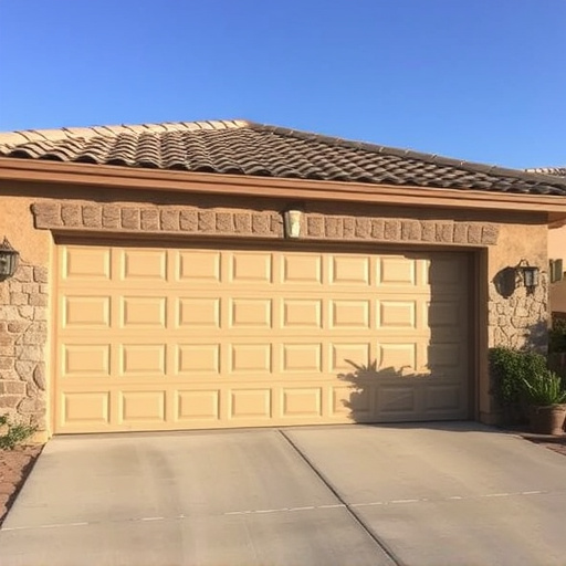 how dust and heat affect garage doors in the desert climate