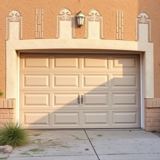 how dust and heat affect garage doors in the desert climate