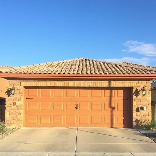 how dust and heat affect garage doors in the desert climate