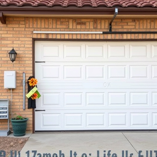 how much does garage door spring replacement cost in Tucson
