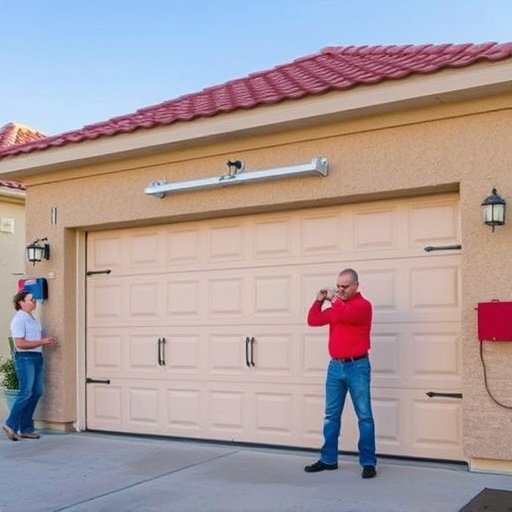 how much does garage door spring replacement cost in Tucson