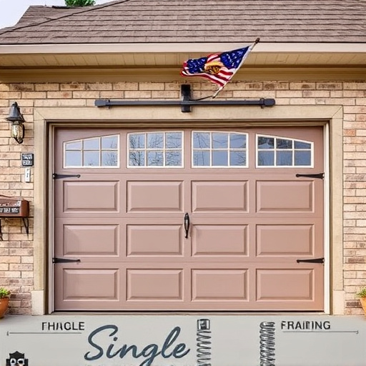 how to choose between single and double garage door springs