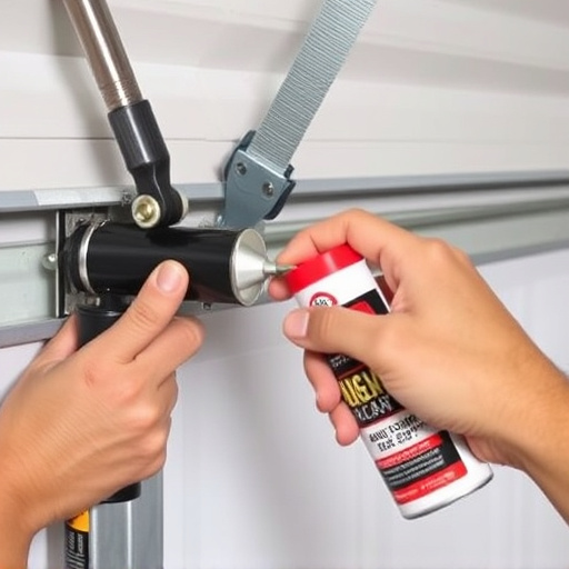 how to lubricate garage door rollers and hinges safely