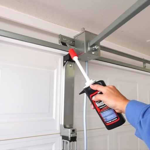how to lubricate garage door rollers and hinges safely