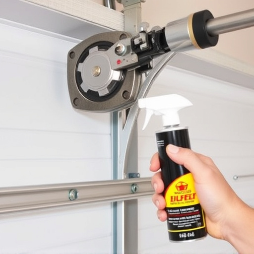 how to lubricate garage door rollers and hinges safely