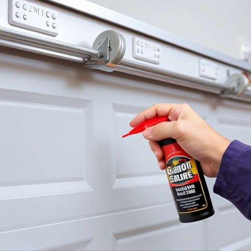 how to lubricate garage door rollers and hinges safely
