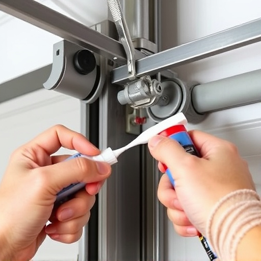 how to lubricate garage door rollers and hinges safely