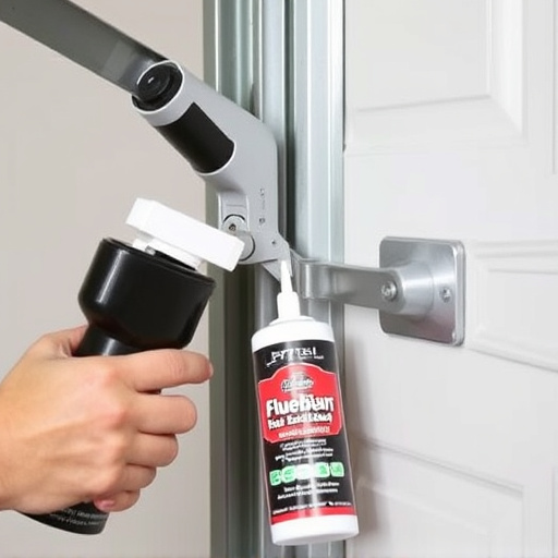 how to lubricate garage door rollers and hinges safely