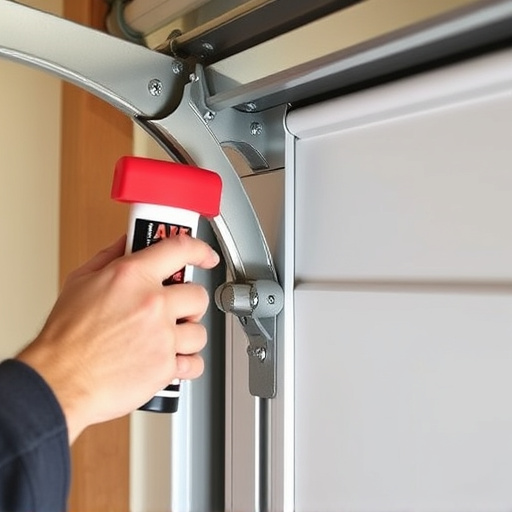 how to lubricate garage door rollers and hinges safely