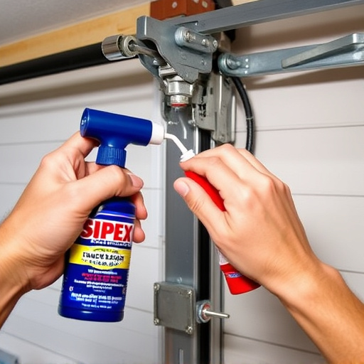 how to lubricate garage door rollers and hinges safely