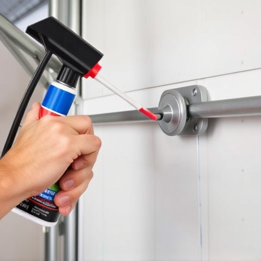 how to lubricate garage door rollers and hinges safely