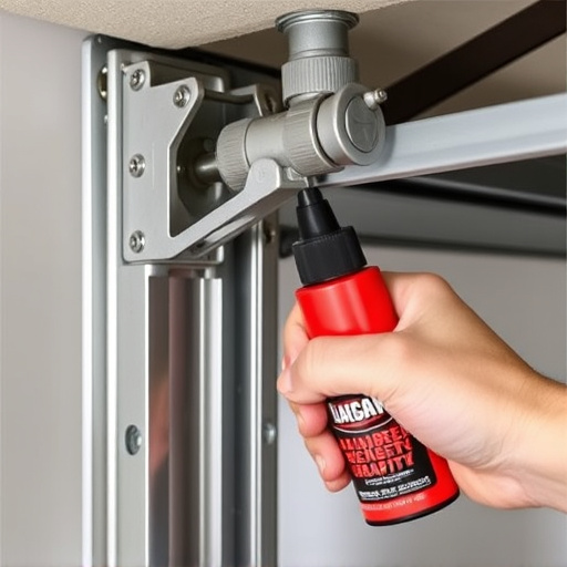 how to lubricate garage door rollers and hinges safely