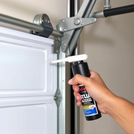 how to lubricate garage door rollers and hinges safely