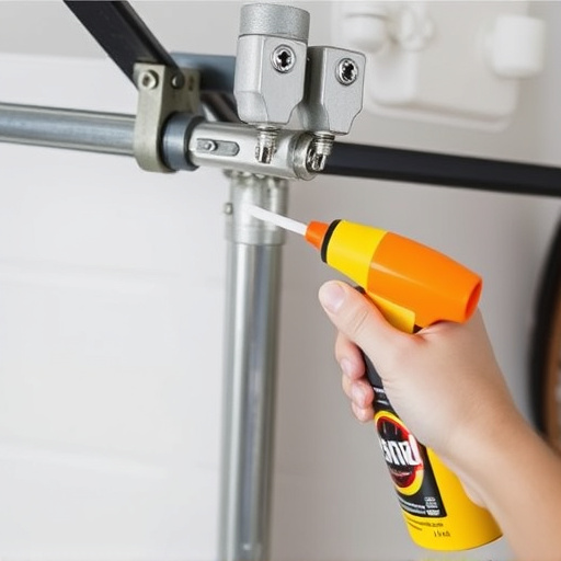 how to lubricate garage door rollers and hinges safely