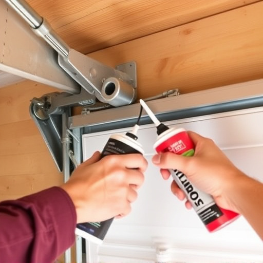 how to lubricate garage door rollers and hinges safely