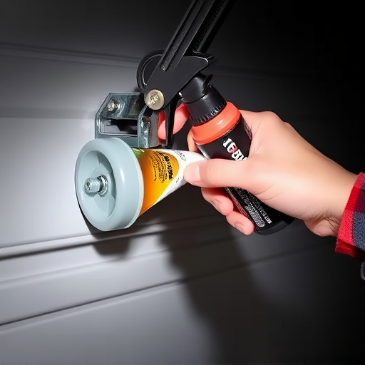 how to lubricate garage door rollers and hinges safely