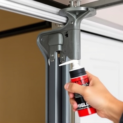 how to lubricate garage door rollers and hinges safely