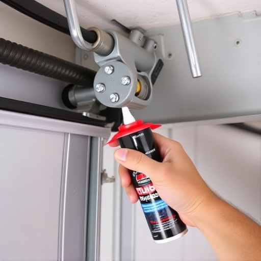 how to lubricate garage door rollers and hinges safely
