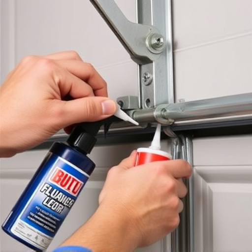 how to lubricate garage door rollers and hinges safely