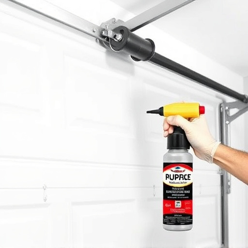 how to lubricate garage door rollers and hinges safely
