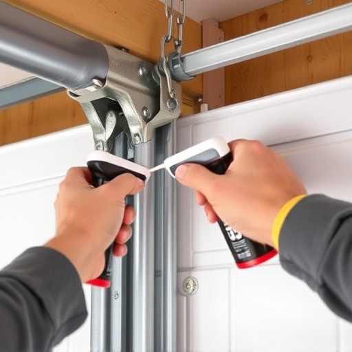 how to lubricate garage door rollers and hinges safely