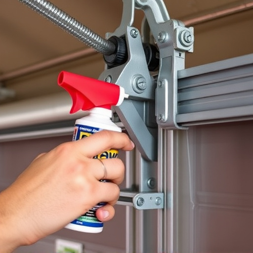 how to lubricate garage door rollers and hinges safely