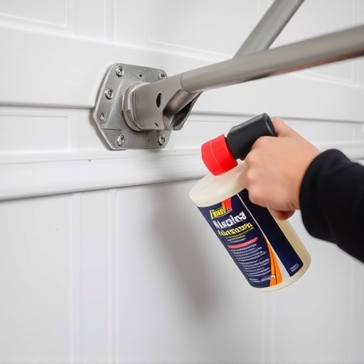 how to lubricate garage door rollers and hinges safely