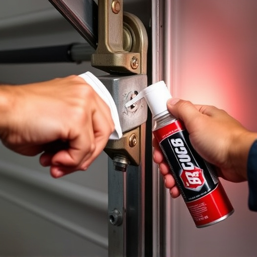 how to lubricate garage door rollers and hinges safely