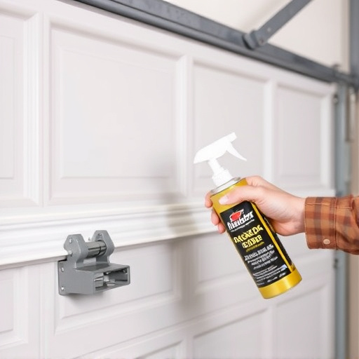 how to lubricate garage door rollers and hinges safely
