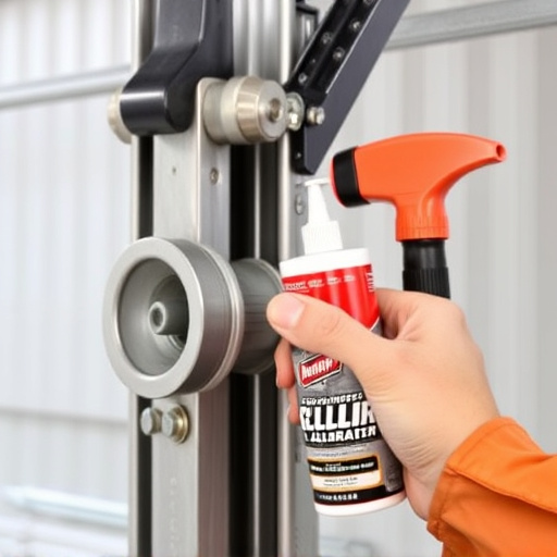 how to lubricate garage door rollers and hinges safely