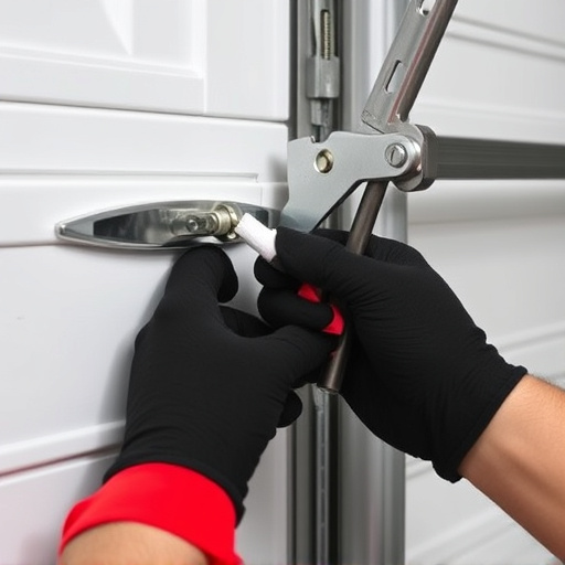 how to lubricate garage door rollers and hinges safely
