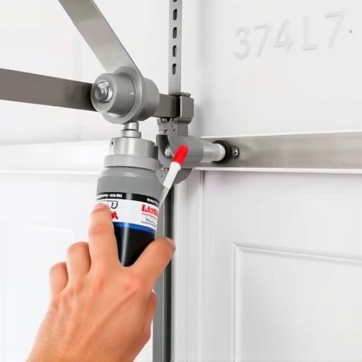 how to lubricate garage door rollers and hinges safely