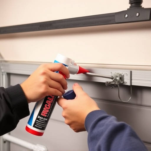 how to lubricate garage door rollers and hinges safely