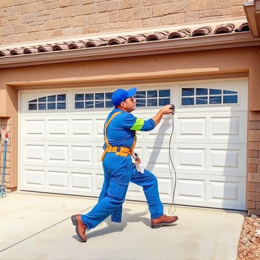 quick garage door repair in Tucson