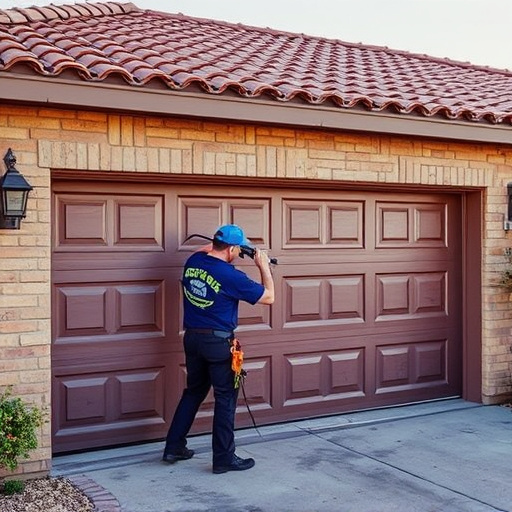 quick garage door repair in Tucson