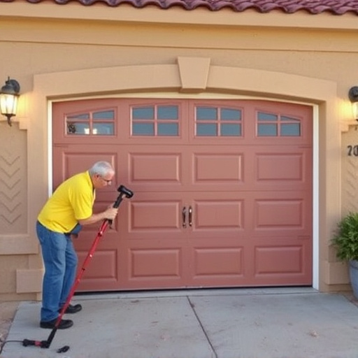 quick garage door repair in Tucson
