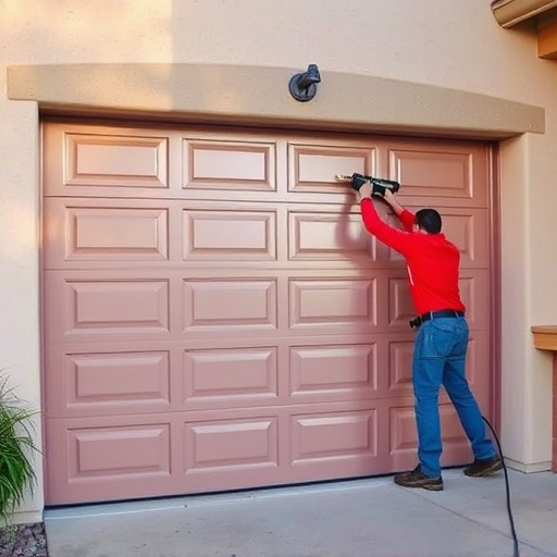quick garage door repair in Tucson