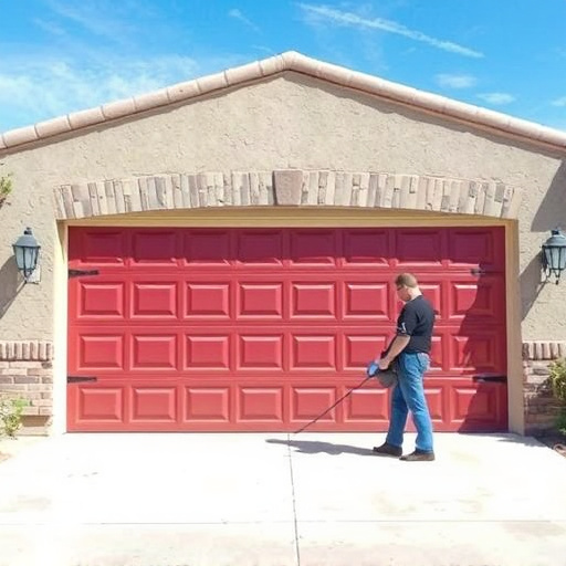quick garage door repair in Tucson